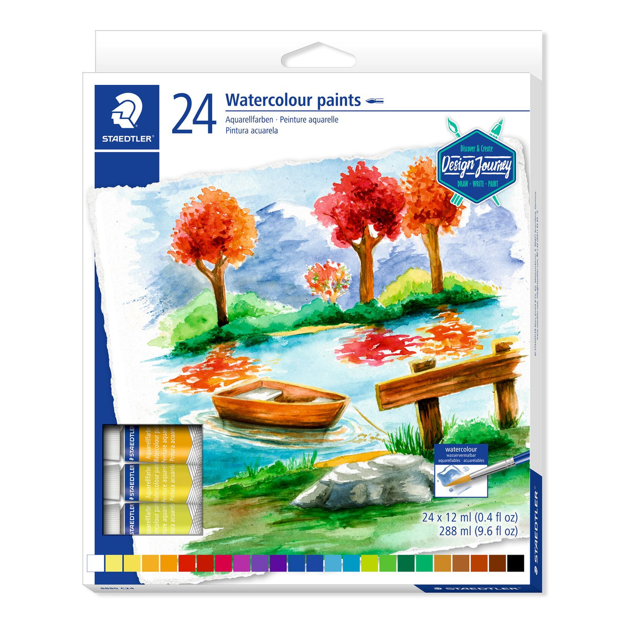 STAEDTLER Watercolour Tube Set of 24