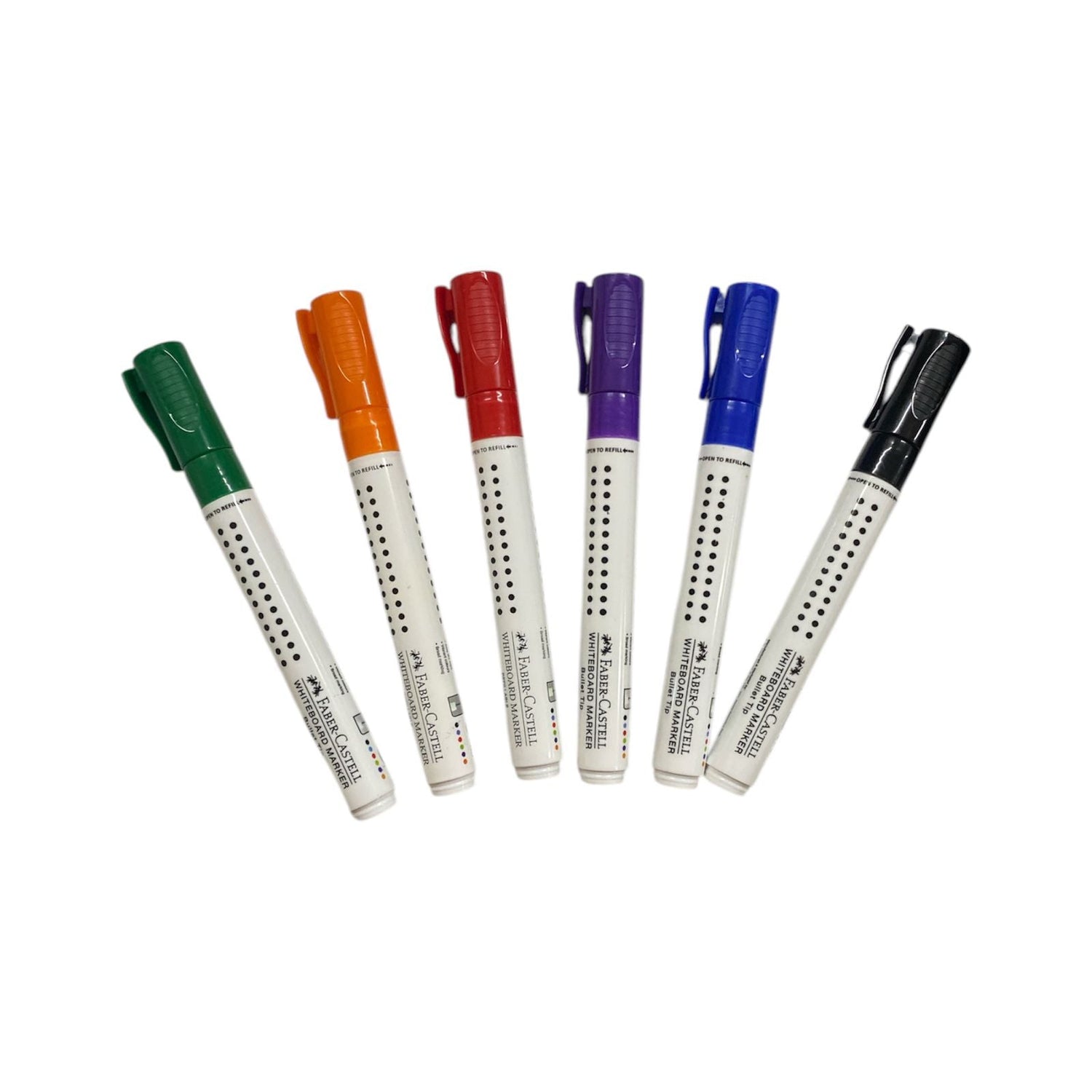 Faber Castell Whiteboard Refillable Assorted Marker Set Of 6