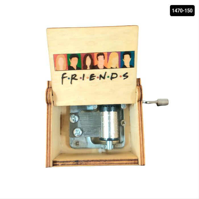 Friends Tv Show Wooden Musical Box Gift  A Timeless Treasure For Fans Of Th