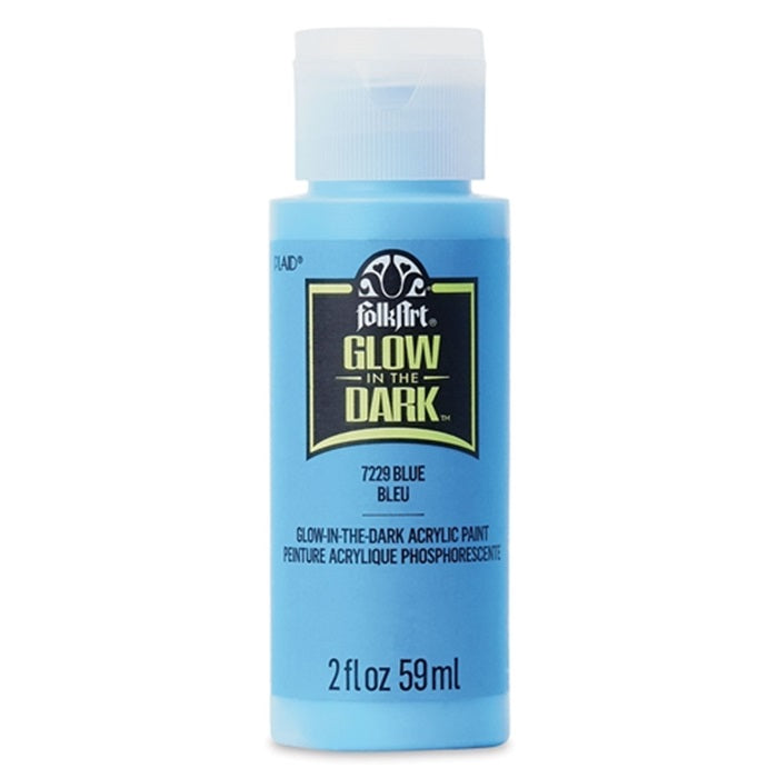 Folk Art Glow In The Dark Acrylic Paints ( Loose )