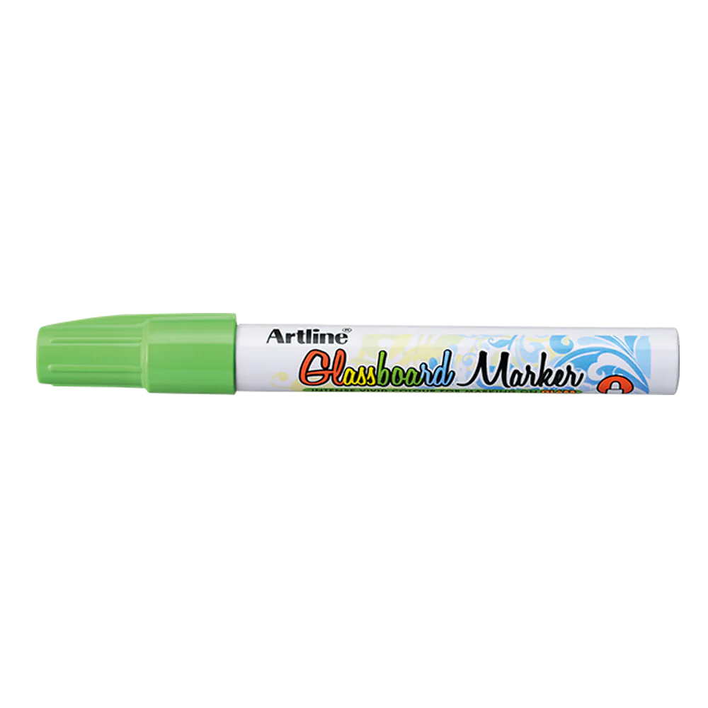 Artline Glassboard Marker - Bright Erasable Colours