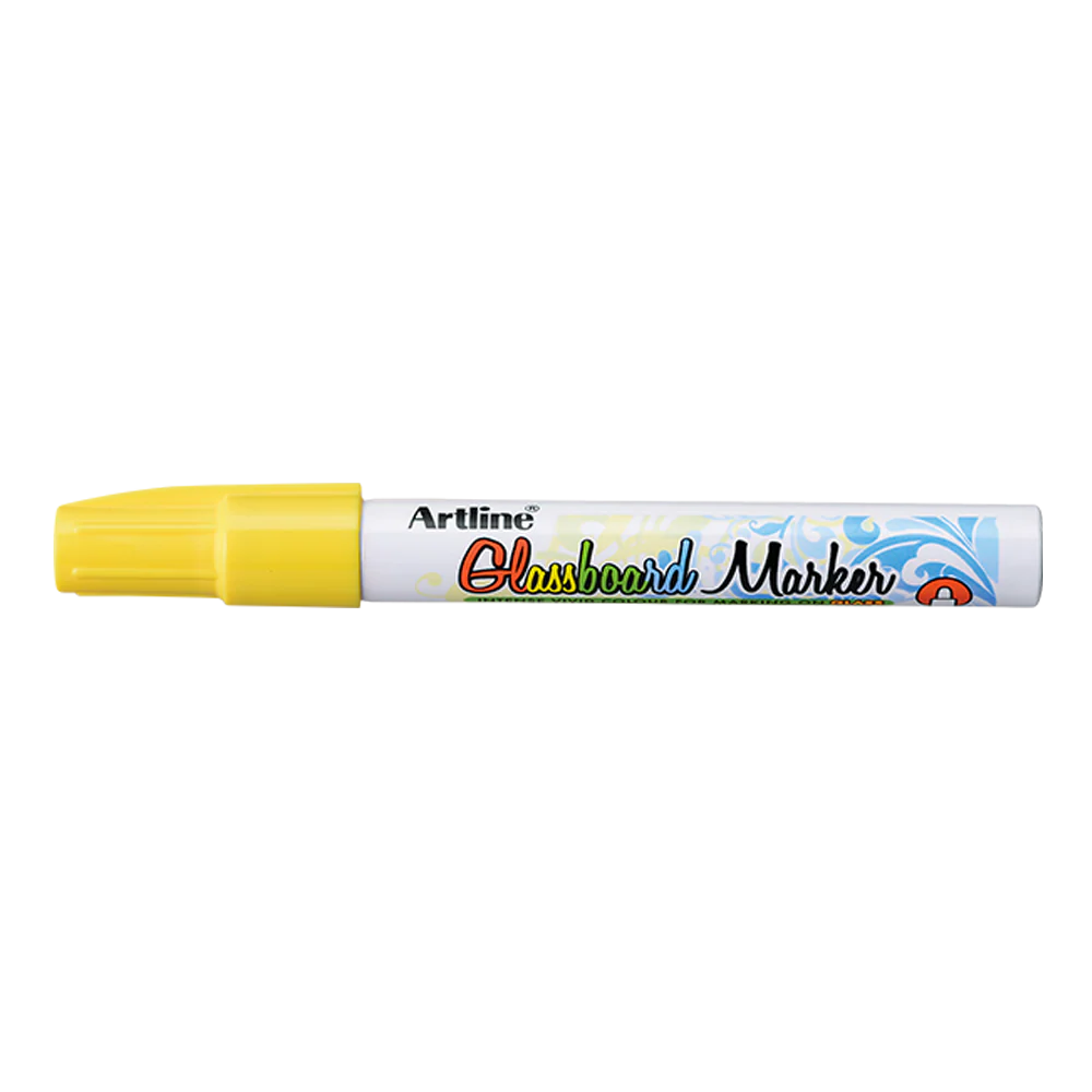 Artline Glassboard Marker - Bright Erasable Colours