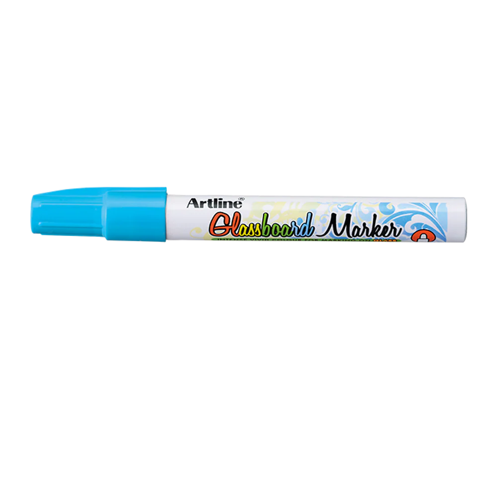 Artline Glassboard Marker - Bright Erasable Colours