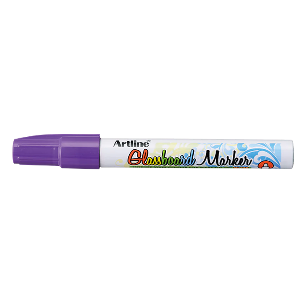 Artline Glassboard Marker - Bright Erasable Colours