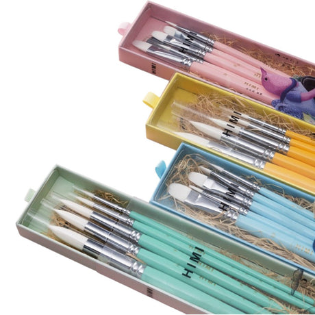 HIMI Little Bird Brush Set of 5 - Assorted, Round & Detail - Choose