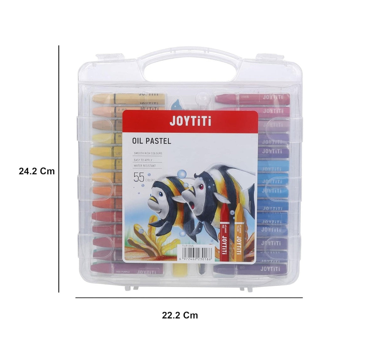 Joytiti Oil Pastel Set of 55 - Crayons Display