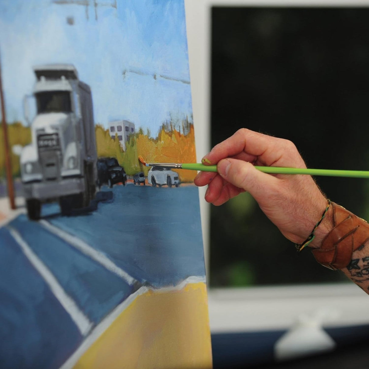 Liquitex Free Style Professional Acrylic Brush Set of 4