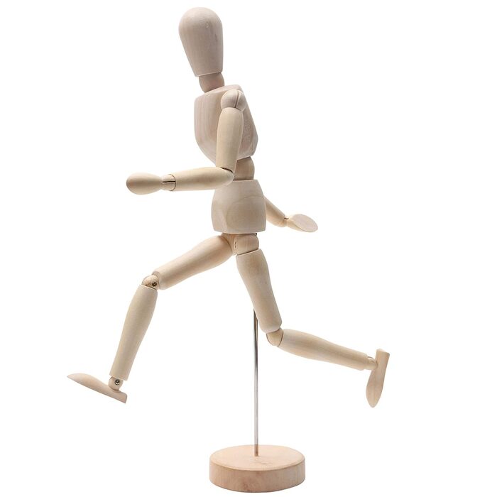 Kent Moveable Wooden Mannequin 8 Inches
