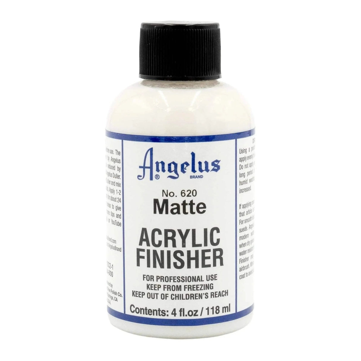 Angelus Matte Leather Paint Finisher - 118ml