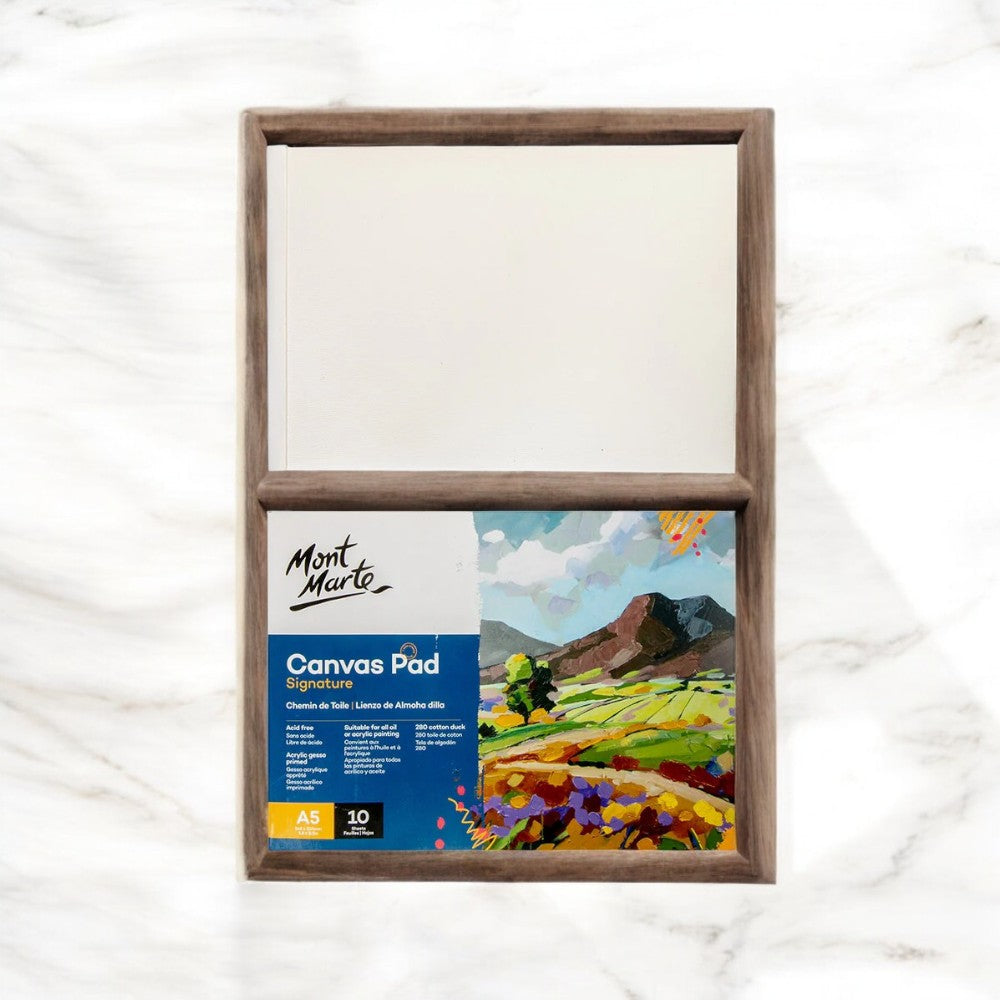Marte A5 Canvas Pad - 10 Sheets - Textured Surface