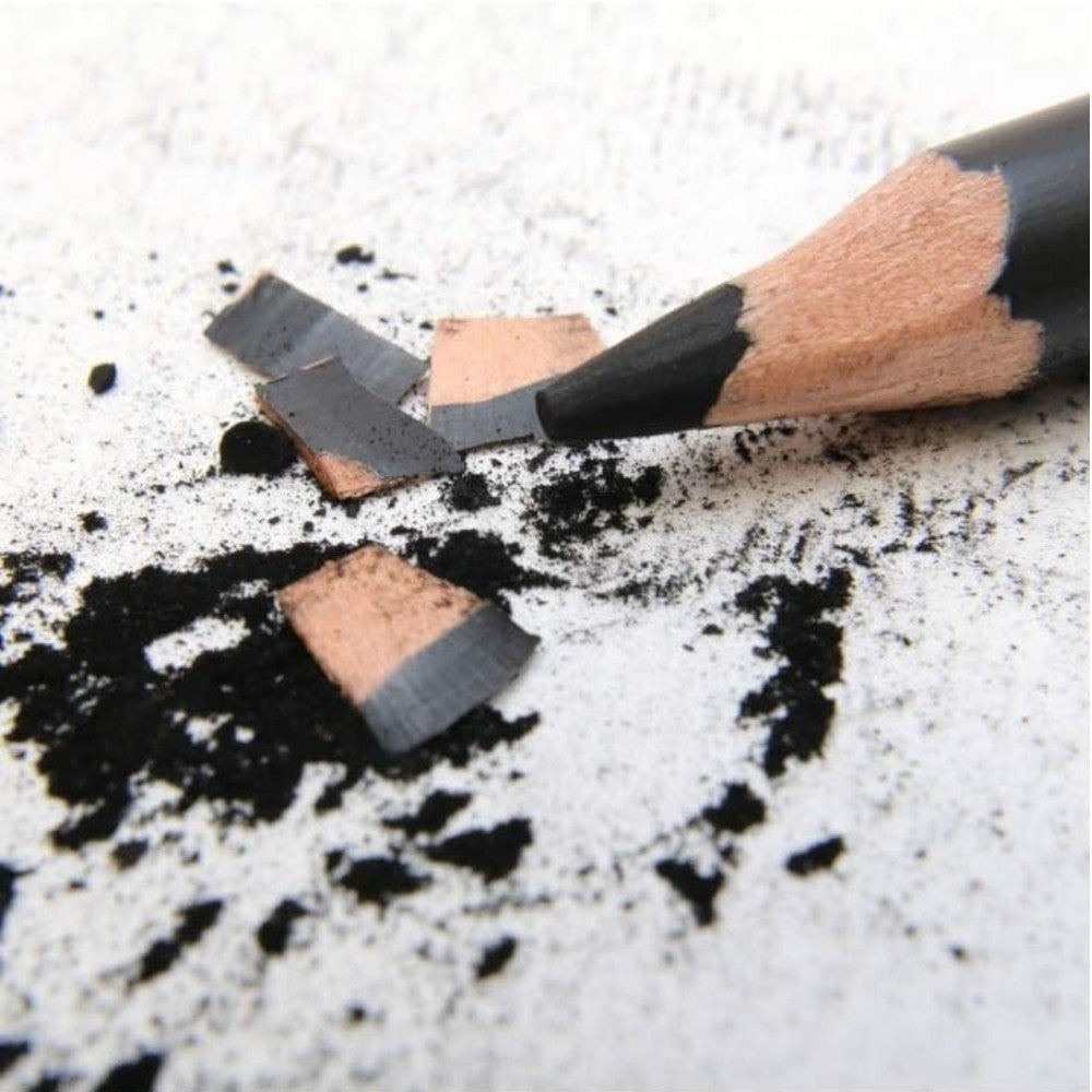 Blending Shaded Area with Mont Marte Charcoal Pencil