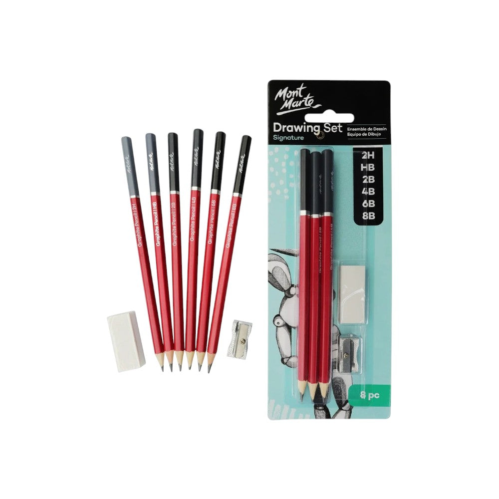 Mont Marte Signature Drawing and Sketching Sets - Choose Your Set