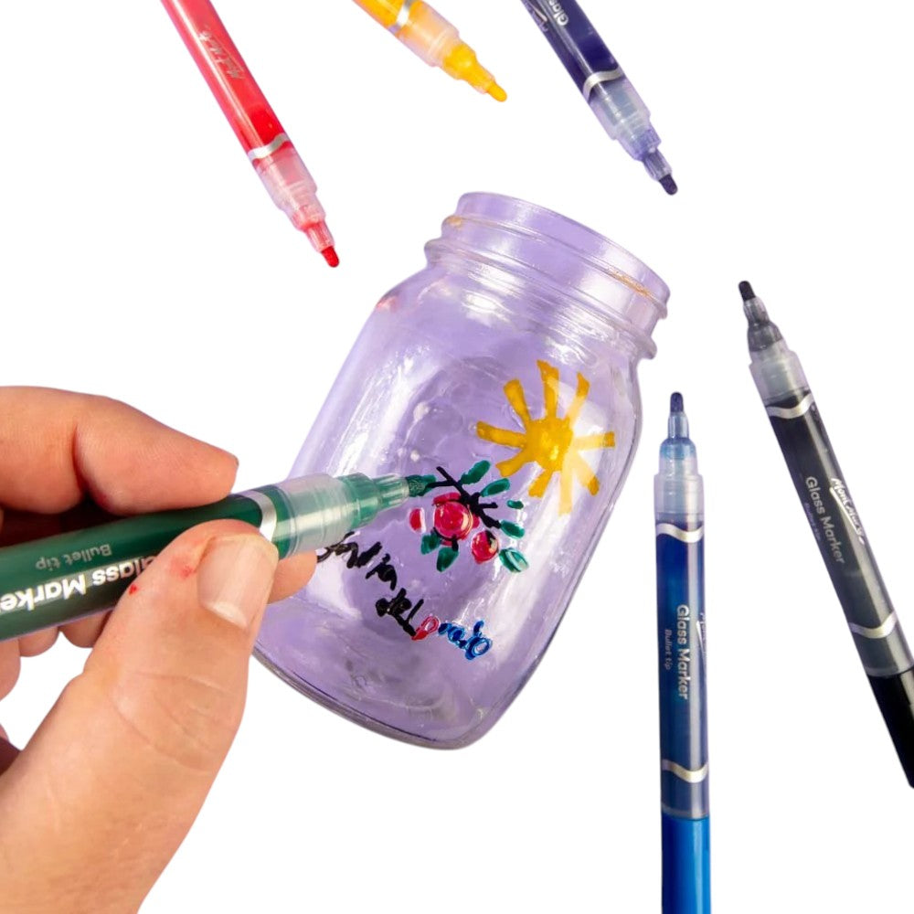 Mont Marte Glass Markers Set of 6