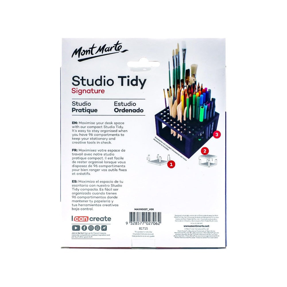 Mont Marte Studio Tidy - 96 Compartment Storage