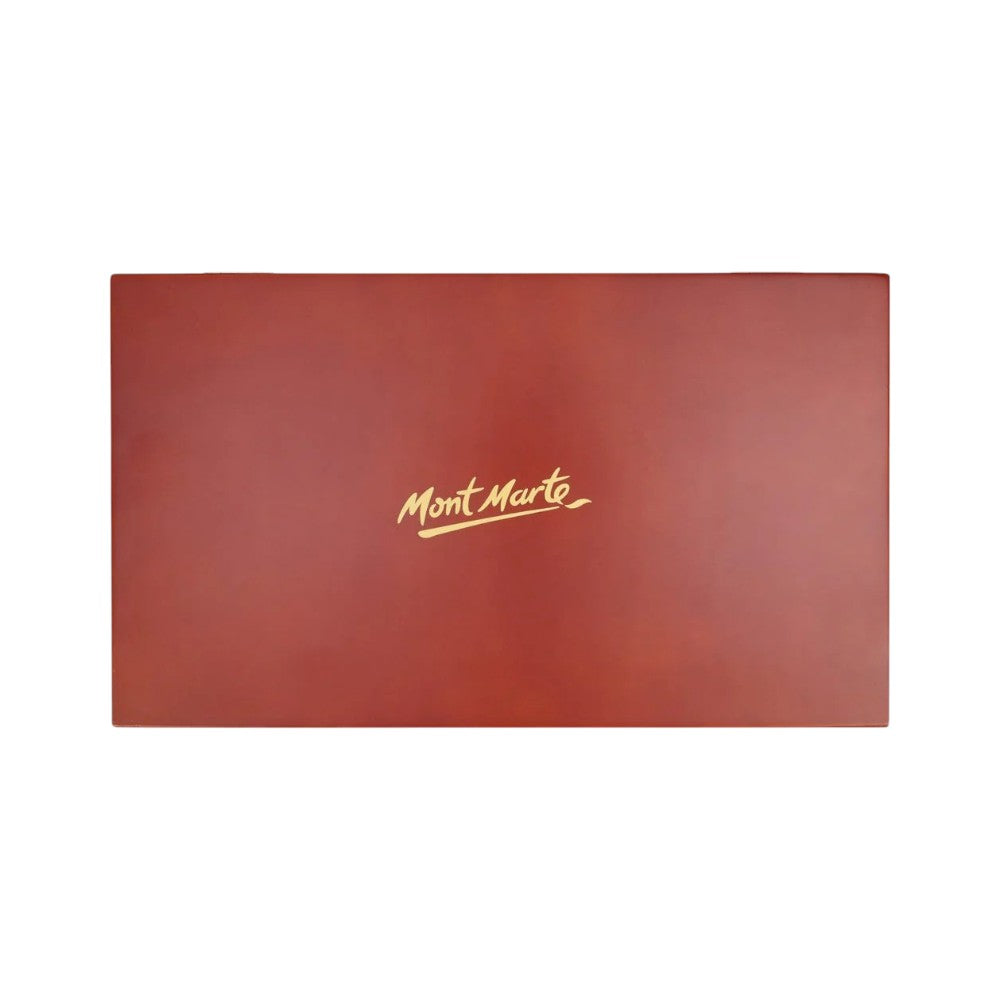 Mont Marte Premium Watercolour Pencils - 72pc Wooden Box - Colour Chart