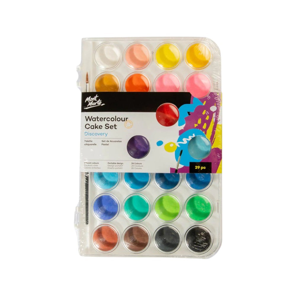 Mont Marte Discovery Watercolour Set of 29 - Front Cover