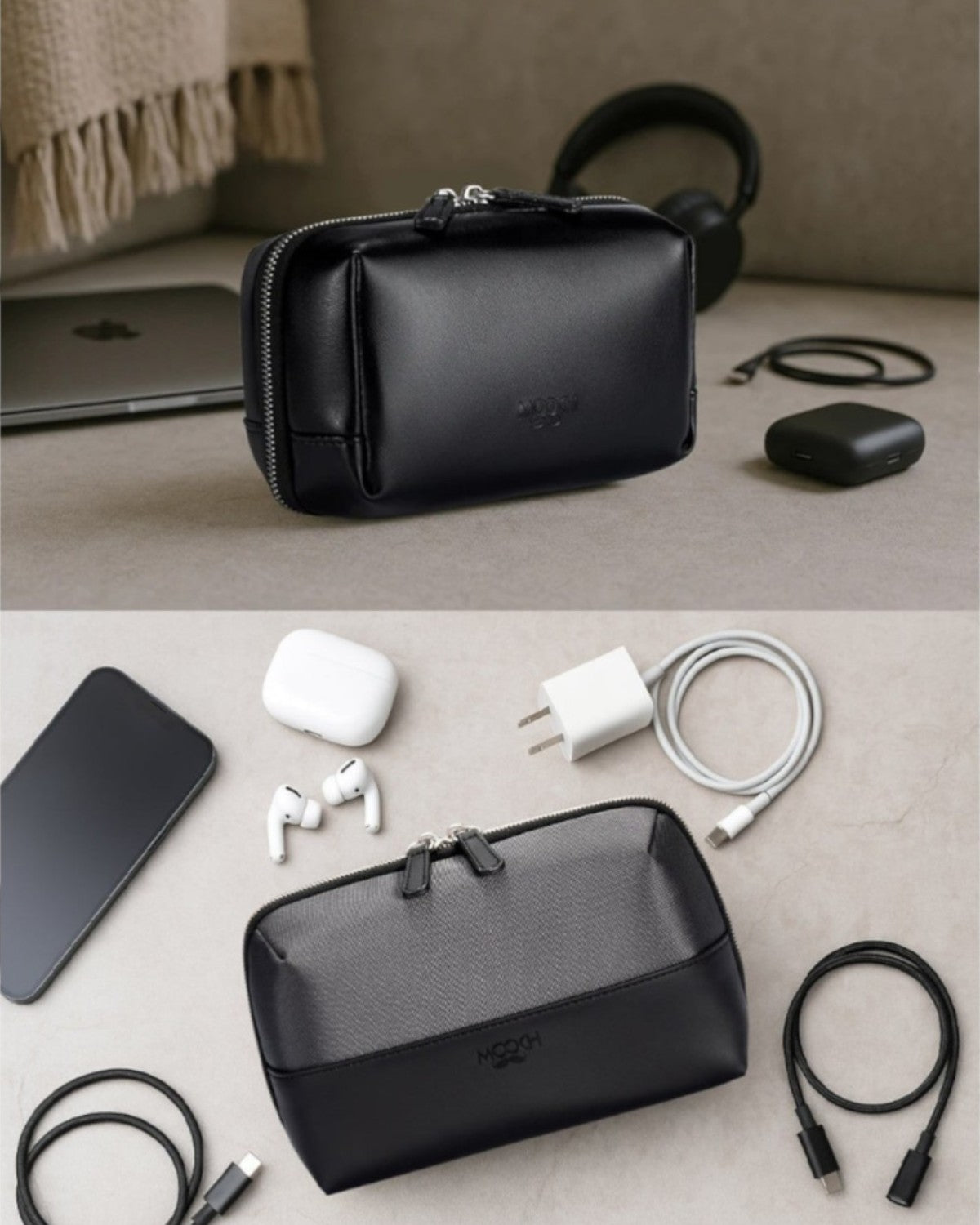 Mooch AKU Utility Organizer Pouches - Art and Tech Storage in 5 Colours