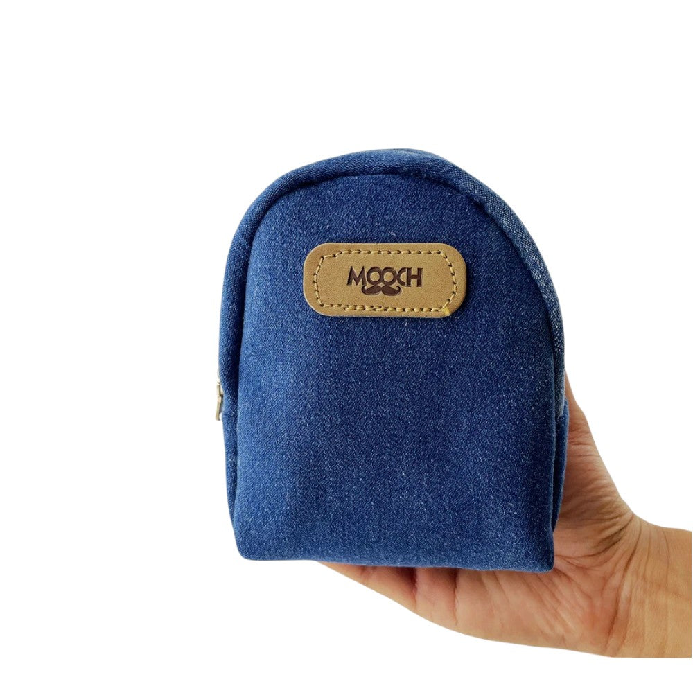 Mooch Upcycled Denim Pouch - Mini & Micro Sizes - Artist Mini Storage