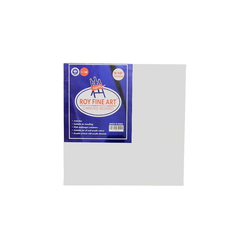 Roy Canvas Board - Black & White - Multiple Sizes