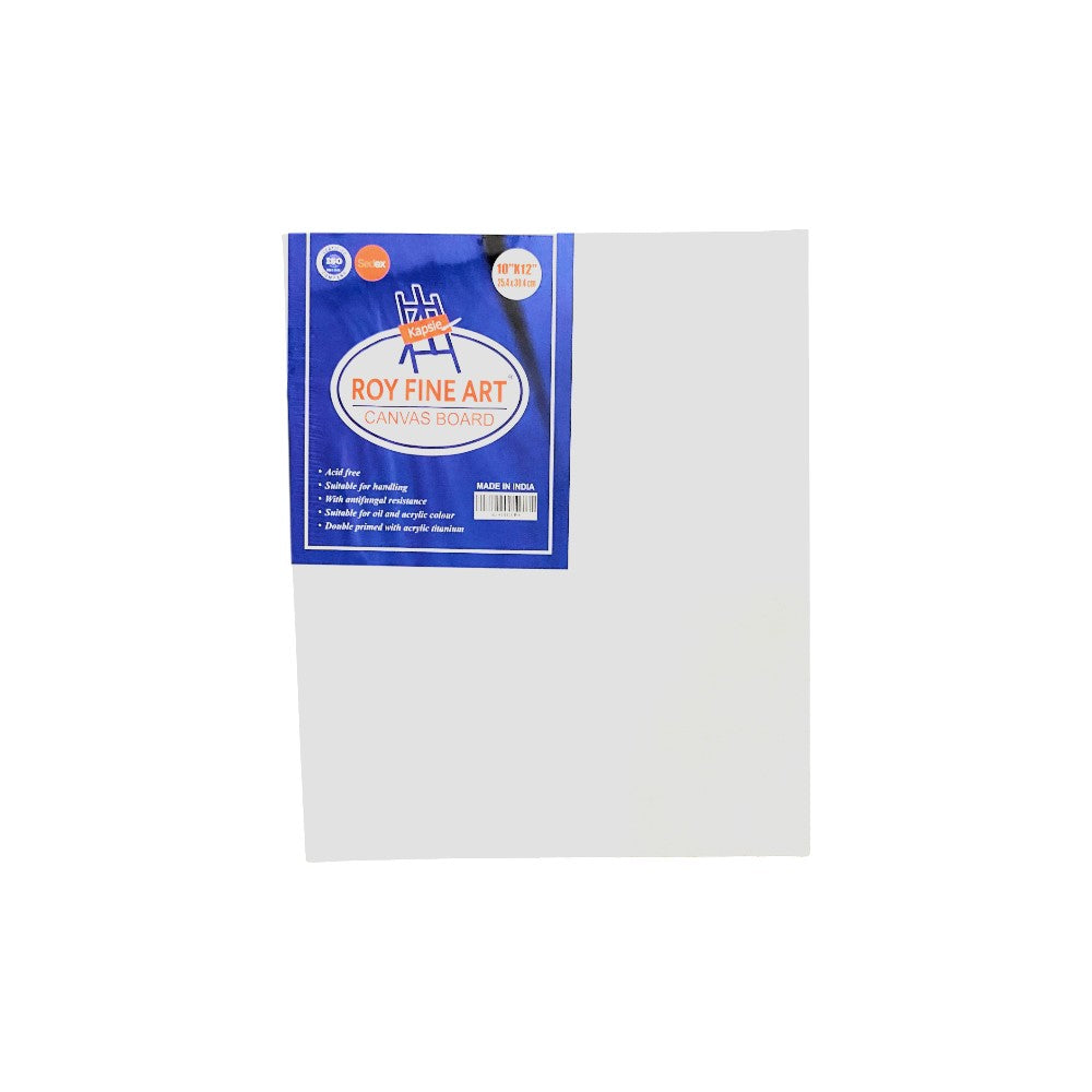 Roy Canvas Board - Black & White - Multiple Sizes