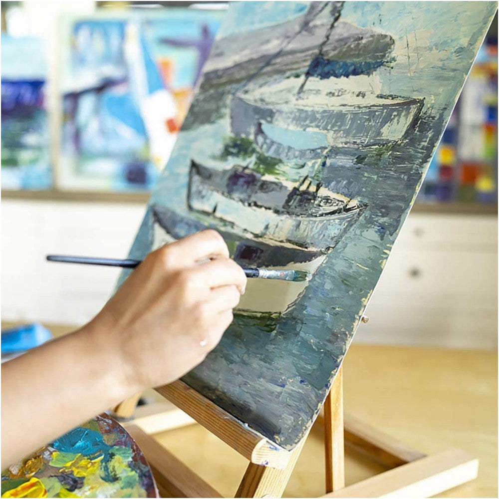 Roy Canvas Board - Black & White - Multiple Sizes