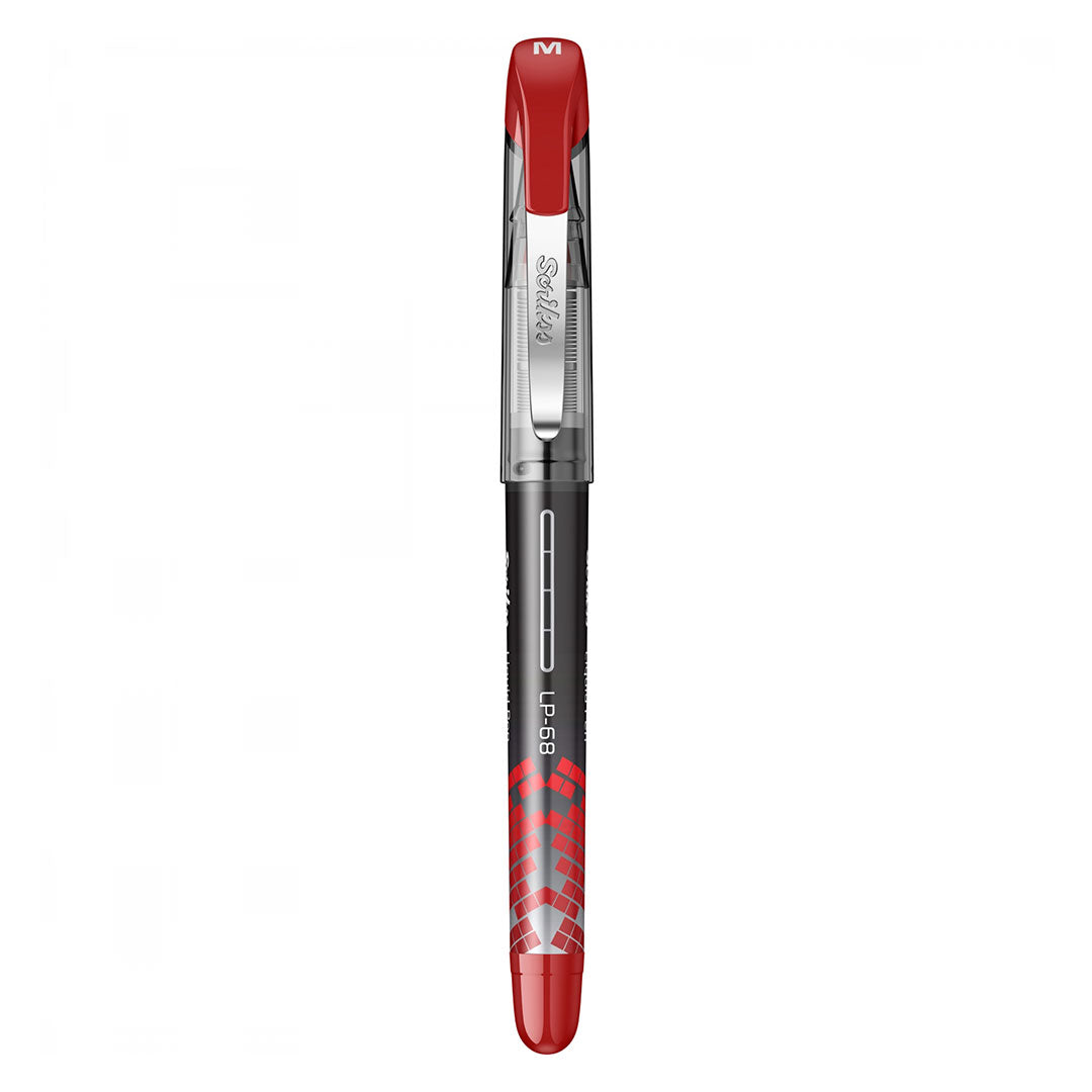 Scrikss | LP-68 | Liquid Pen | Box Of 12 | Red Scrikss