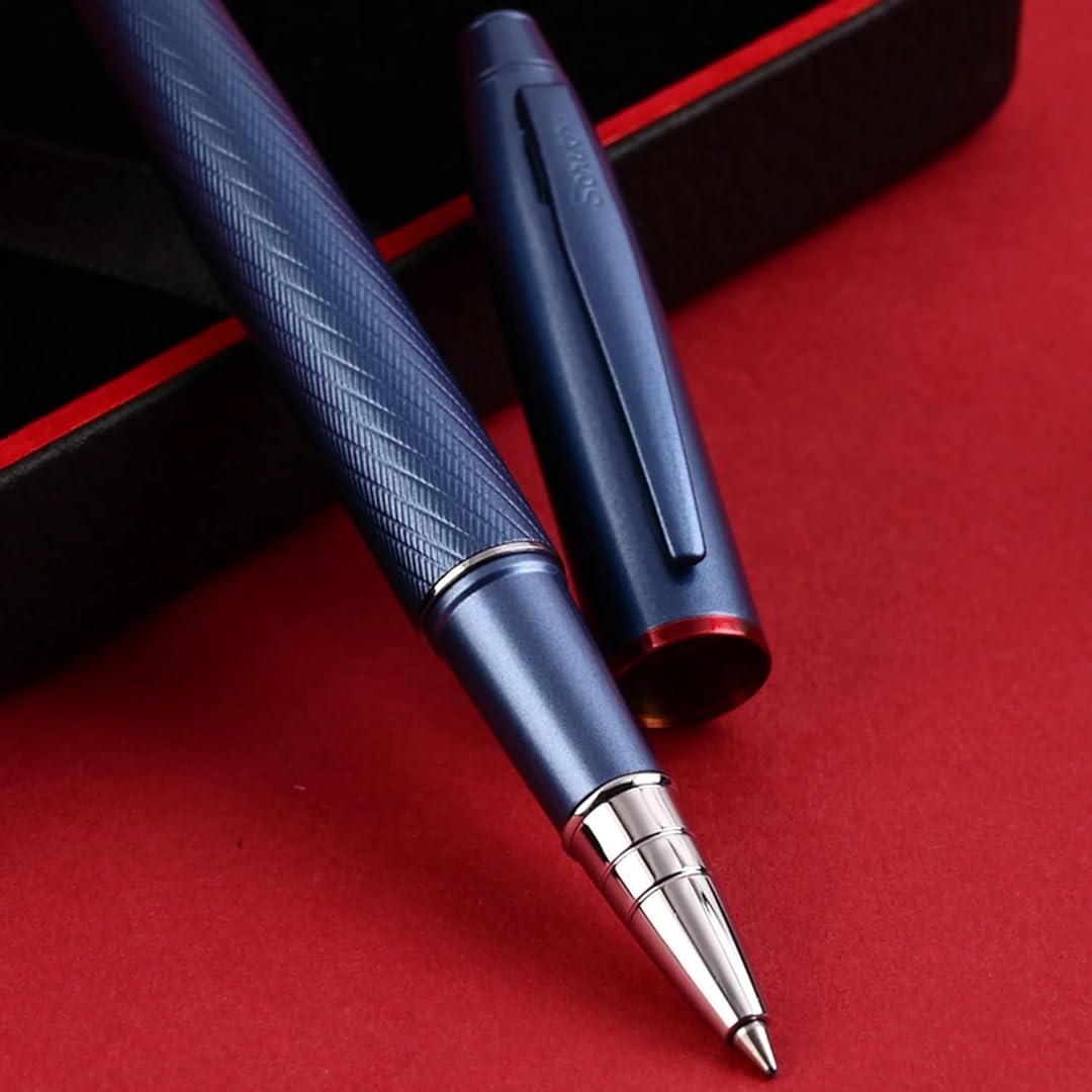 Scrikss | Noble 35 | Roller Ball Point Pen | Blue Scrikss