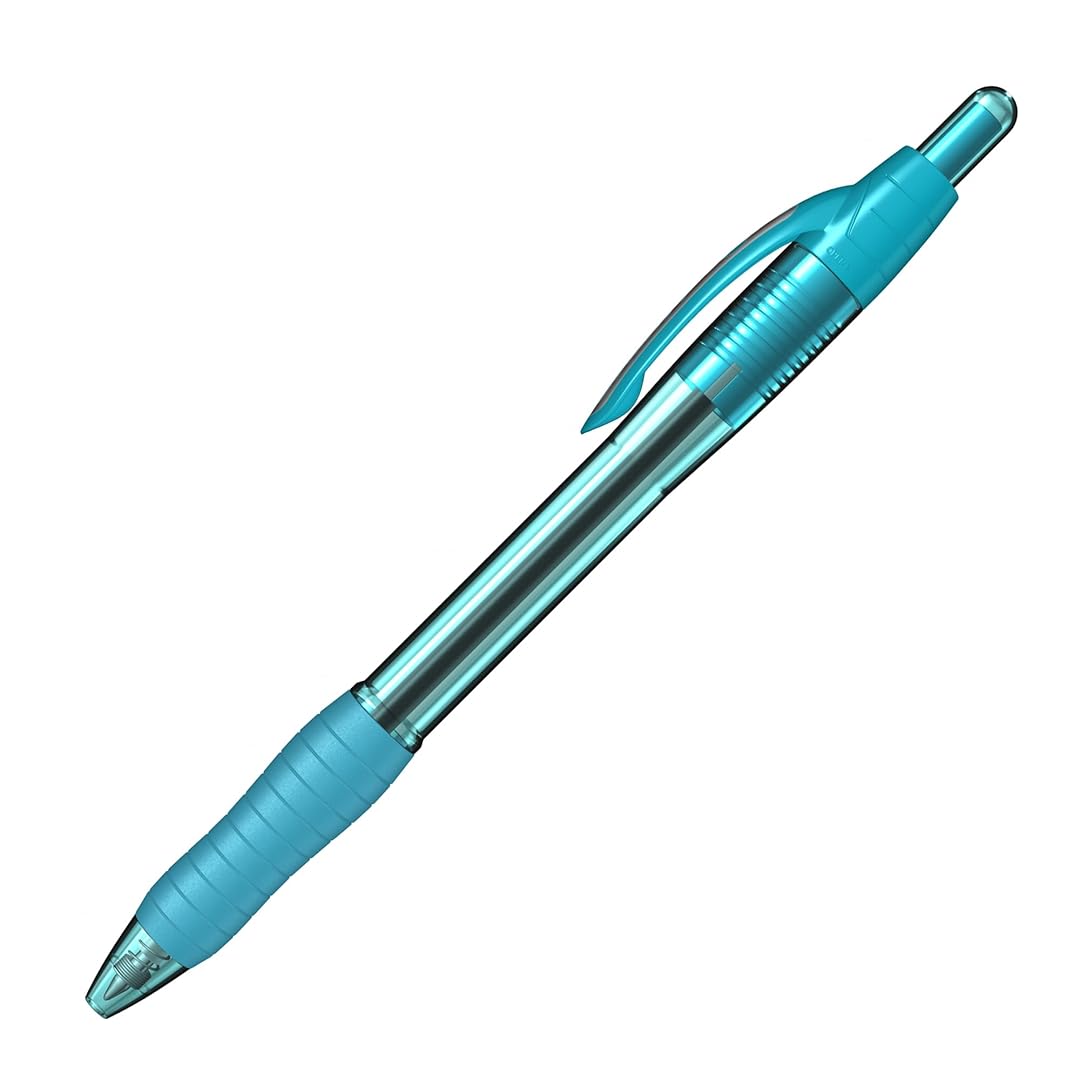 Scrikss | Proxi Series | Ball Point Pen | 12 Mint Sky Blue Barrel Scrikss