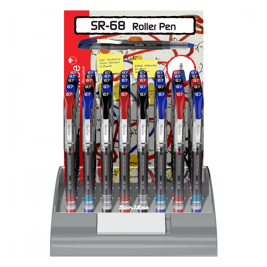 Scrikss | SR-68 | Rollerball Ink Pen 0.7mm | Blue Scrikss