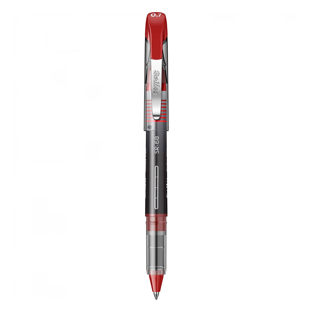 Scrikss | SR-68 | Rollerball Ink Pen 0.7mm | Red Scrikss