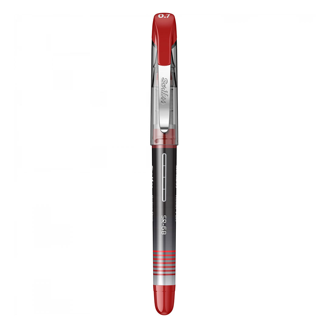 Scrikss | SR-68 | Rollerball Ink Pen 0.7mm | Red Scrikss