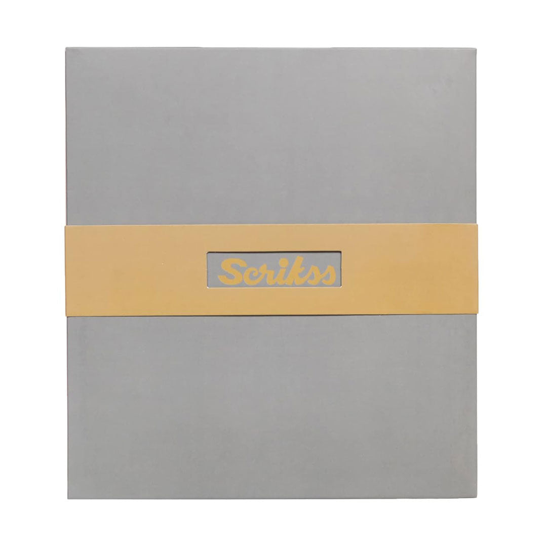 Scrikss | Verona Green A5 Notebook | 800M Rollerball | Chrome CT | Gift Set Scrikss