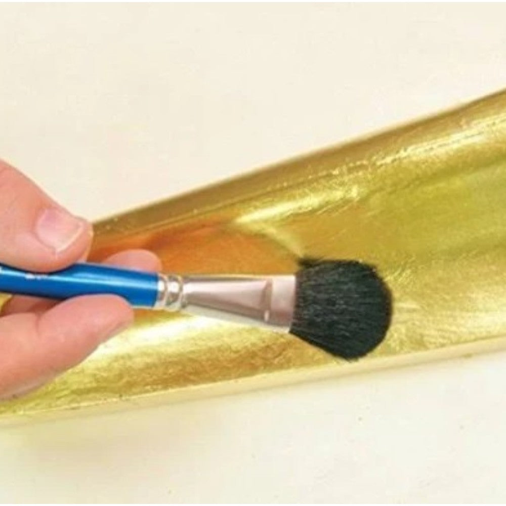 Speedball Monalisa Metal Leaf Gold Kit - 25 Sheets - Adhesive & Sealer