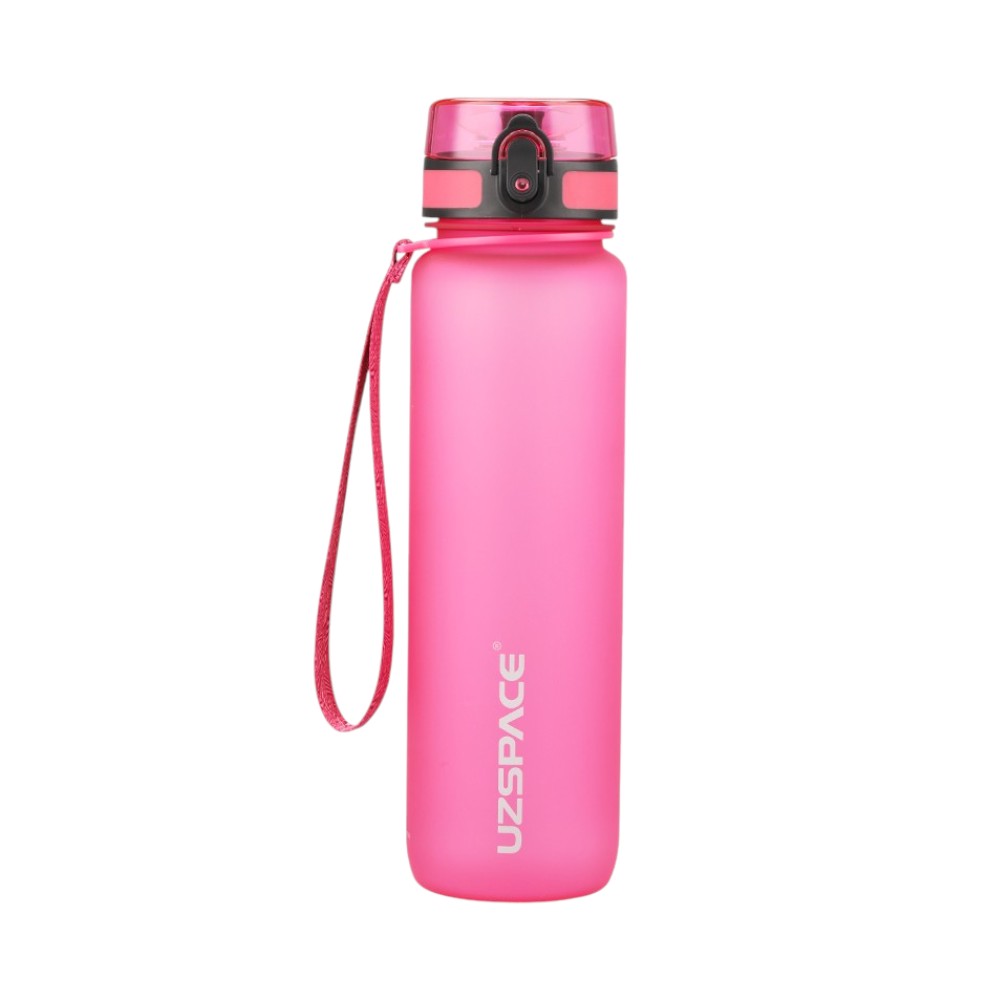 Uzspace Neon Frosted Tritan Water Bottle - 650ml, 800ml, 1000ml