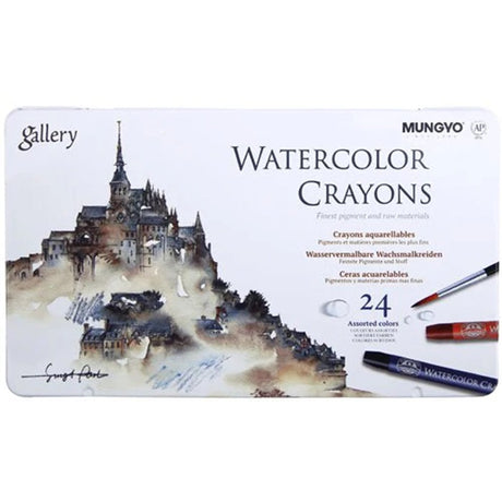 Mungyo Gallery Watercolor Crayons Assorted