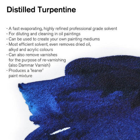 Winsor & Newton Distilled Turpentine for Oil Colours