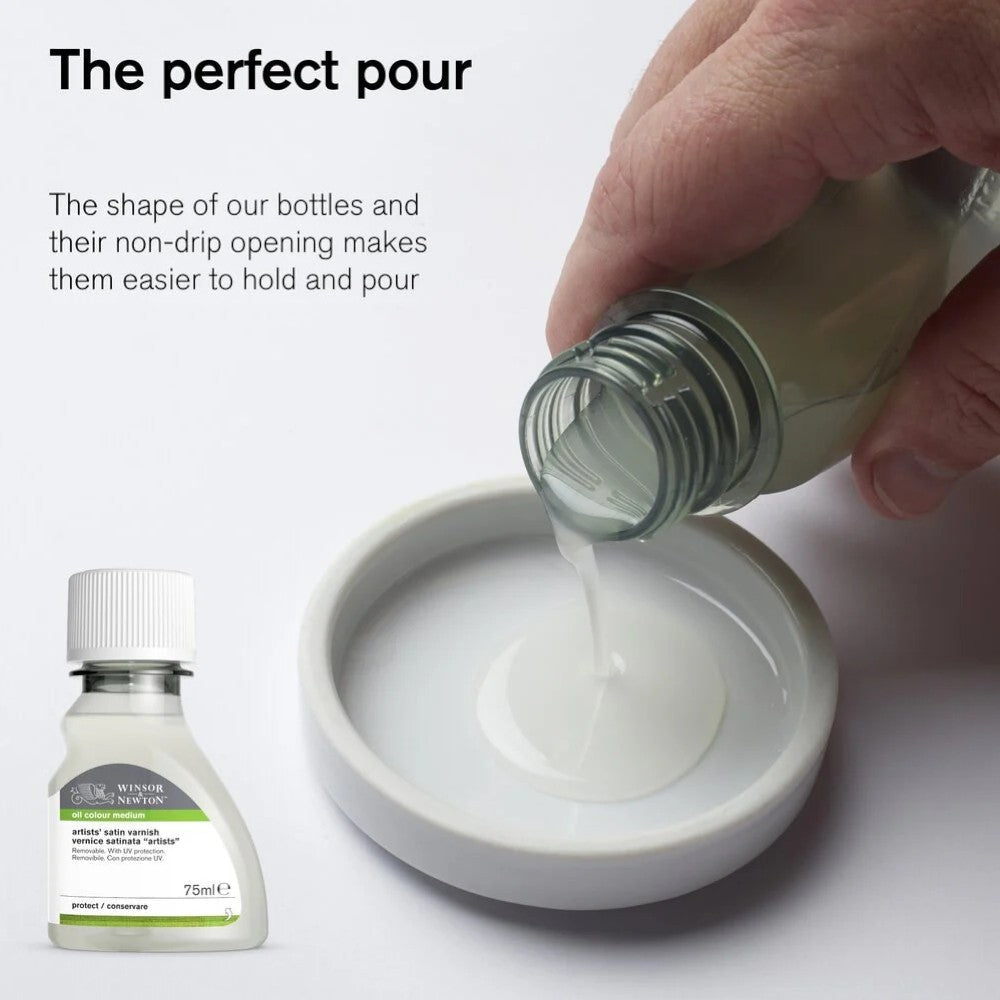 Winsor & Newton Artists' Satin Varnish - Oil Painting Protection