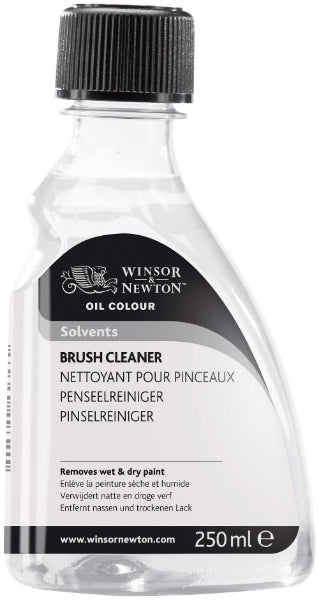 Winsor & Newton Brush Cleaner 250ml for Acrylic Oil Alkyd