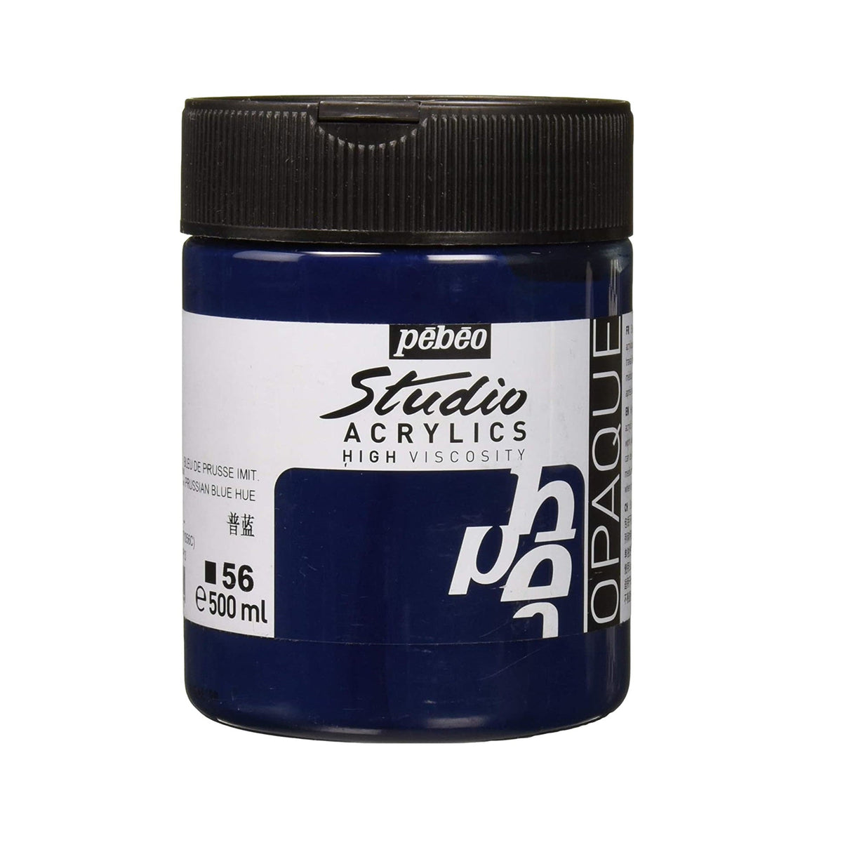 Pebeo Studio Acrylic Paints / Colours High Viscosity 500ml (Loose)