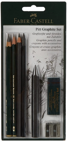 Faber Castell Pitt Graphite Set Pack of 7