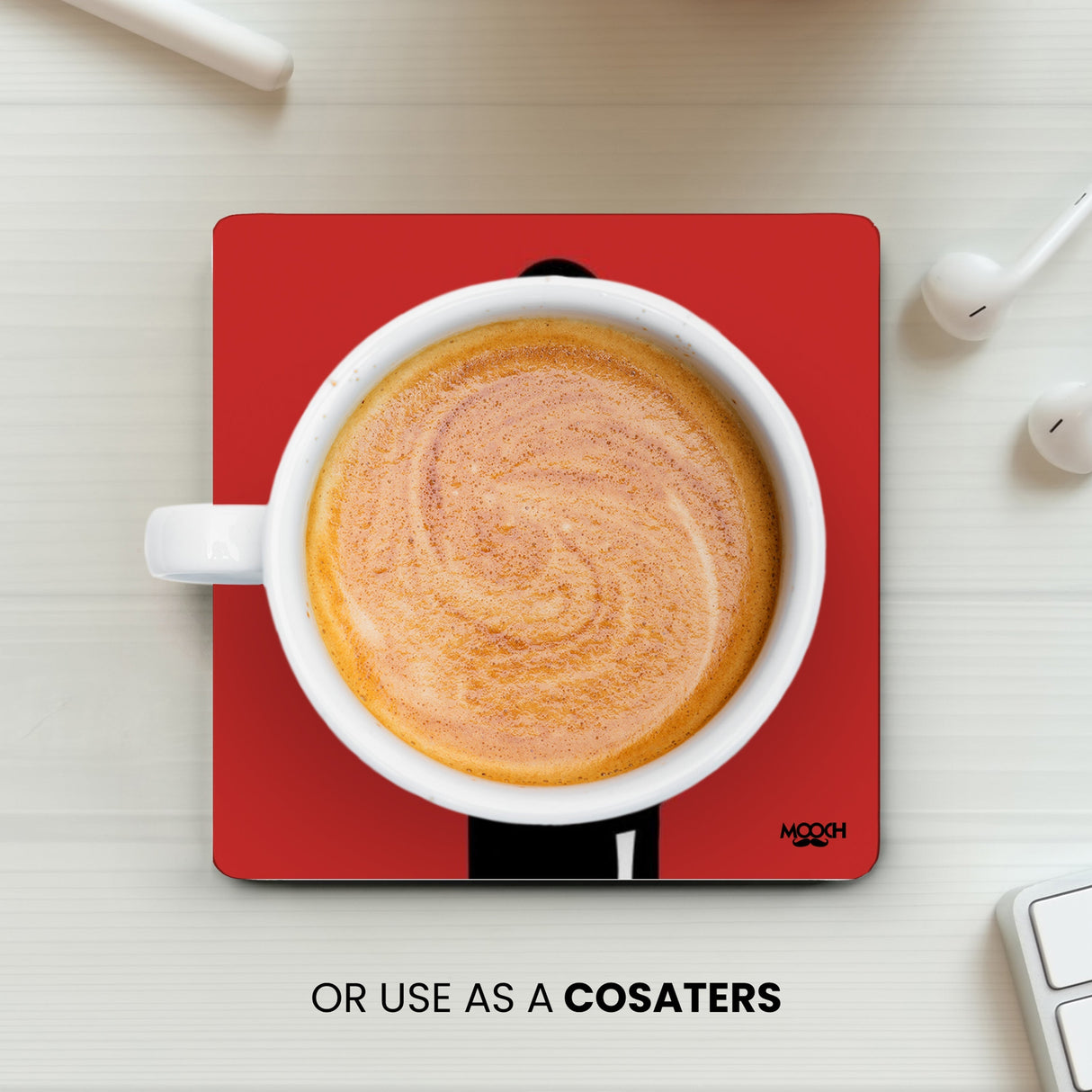 Mooch Magnetic Coaster - Middle Finger Mooch