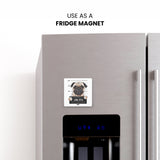 Mooch Magnetic Coaster - Chal Pug