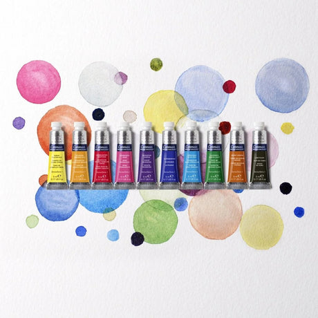 Winsor & Newton Cotman Water Colours - 10 X 5Ml Tubes
