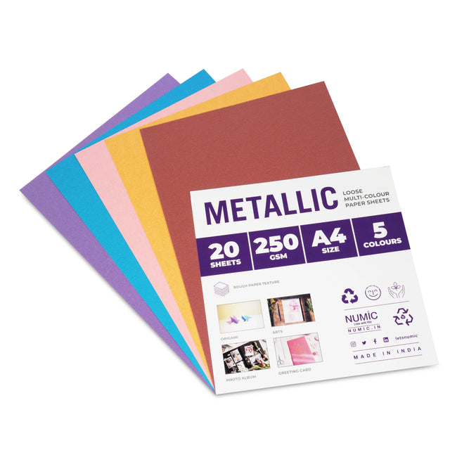 NUMIC Metallic Paper A4