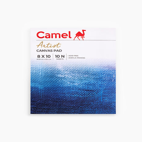 CAMEL CANVAS PADS 8x10 10N SHEETS