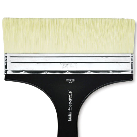 Liquitex Freestyle Broad Flat Brush Short Handle 8in