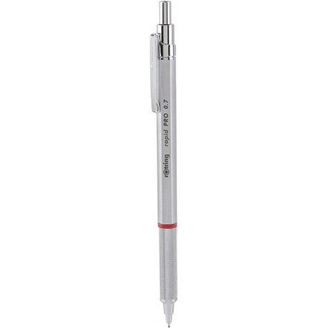 Rotring | Mechanical Pencil | HB Lead | Silver | Rapid Pro | 0.7mm Rotring