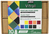 Pebeo COLLSET Acrylic Paint Set 10x45ml