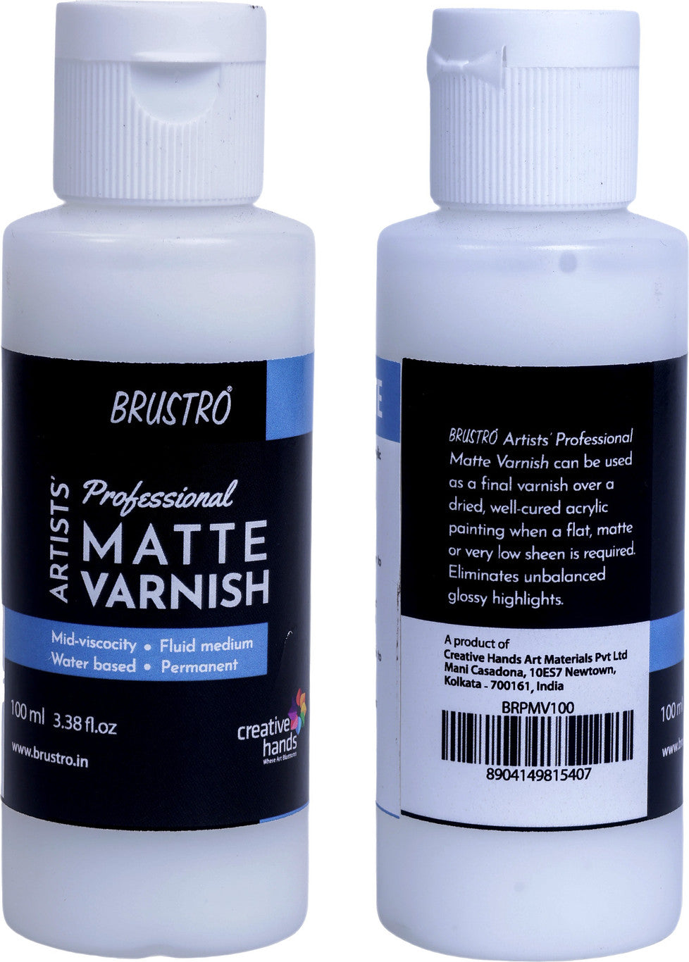 Brustro Matte Varnish 100ml Non Yellowing Protective Finish