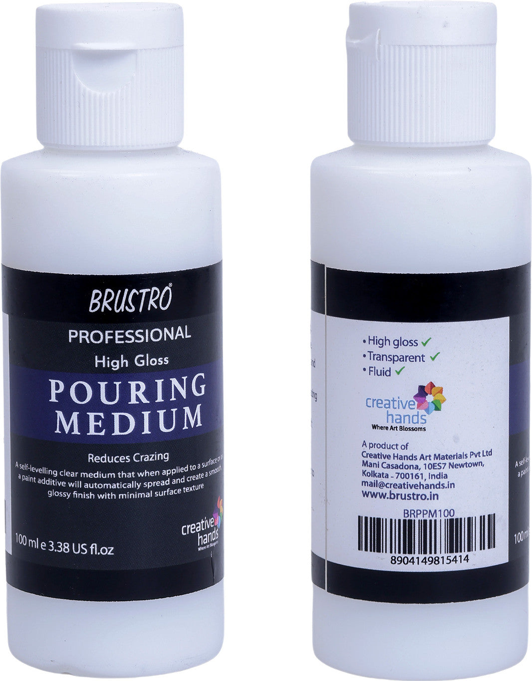 Brustro Pouring Medium 100ml Fluid Art Acrylic Medium